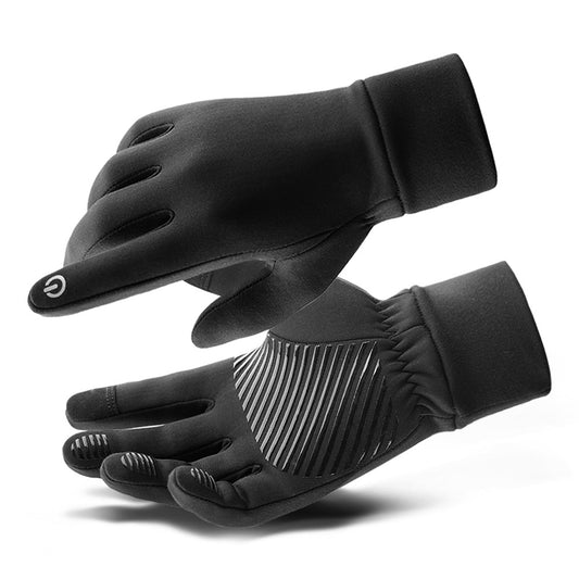 COASTA fall and winter warm electric scooter, bike riding, sports non-slip full finger touch screen running hiking gloves