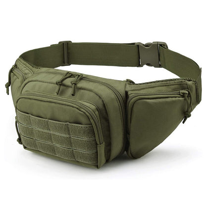 COASTA Outdoor Tactical Multifunctional Storage Bag, Portable Riding Bag, Military Fan Tactical Waist Pack Men's Sports Field Leisure Bag