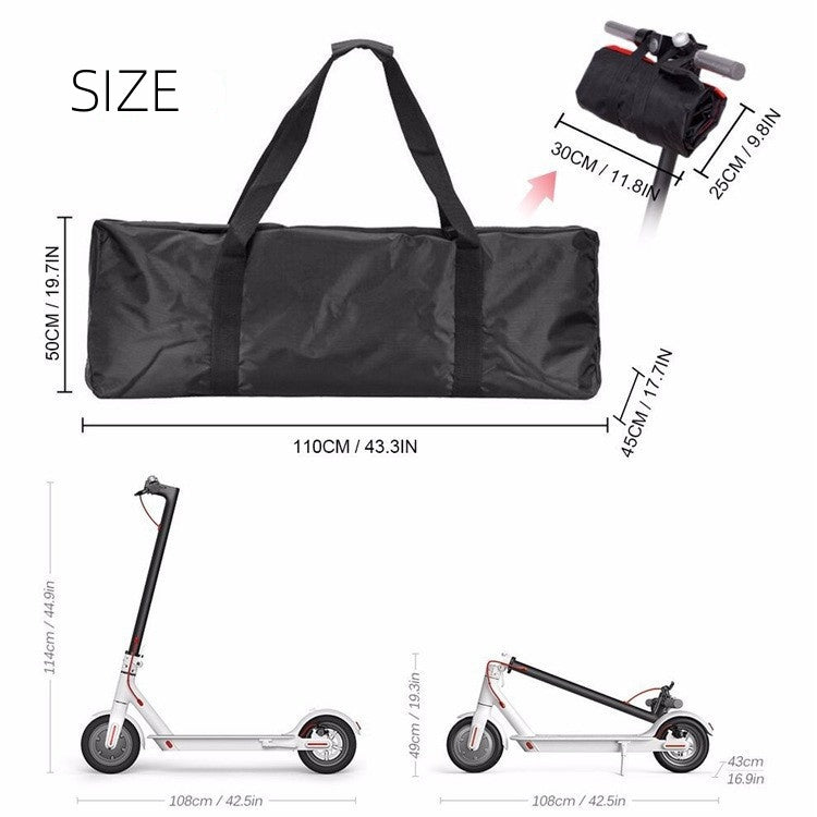 COASTA Scooter Storage Bag, Folding Electric Scooter, Off-Road Scooter Storage Bag, Waterproof Bag