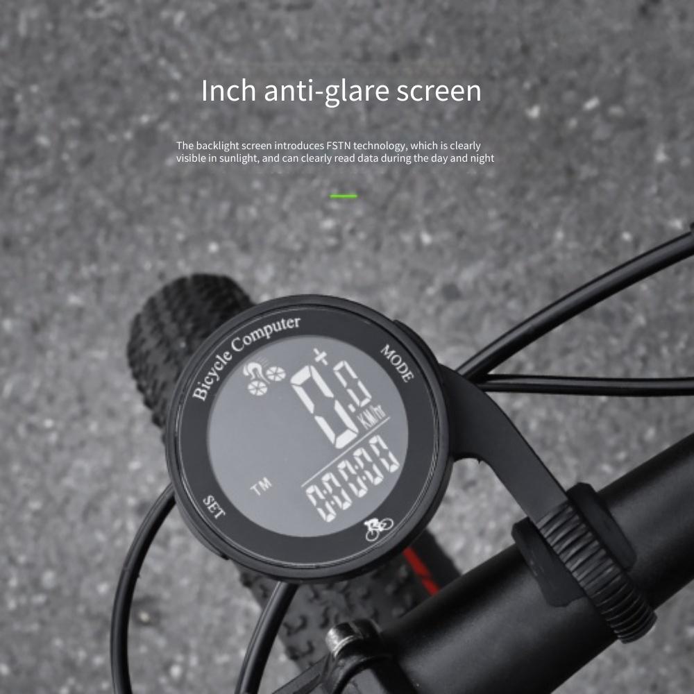 COASTA Bicycle smart code meter outdoor road bike backlit tachymeter waterproof cycling watch mountain bike odometer