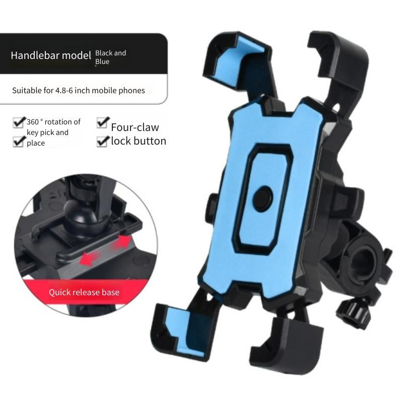 COASTA Premium Bike Phone Mount Holder | Universal Cell Phone Mount for 4“-7” Phones | Can't get rid of it | Tool Free Handlebar Mount for Bicycle, Motorcycle, Electric Scooter, ATV