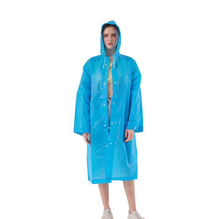 COASTA Disposable Rain Ponchos for Adults, Emergency Rain Poncho for Camping Hiking Travelling