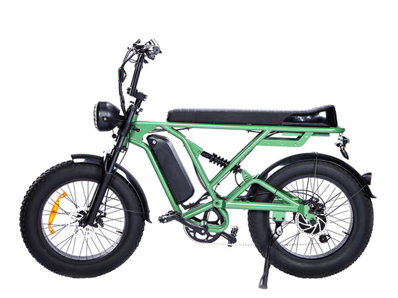 T20-D Ce Rohs Ebike Big Tires Fat Bike 500w 48v E Bike Aluminum Alloy Electric Mountain Bike 20 Inch Beach Cruiser Fatbike