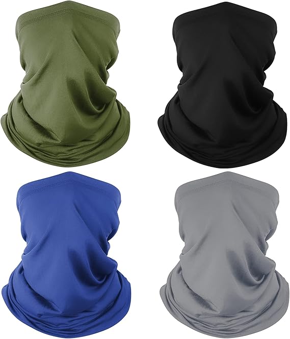 COASTA Neck Gaiter Bandana Face Mask: Sun Cooling Scarf Gator Cover Head for Men Women